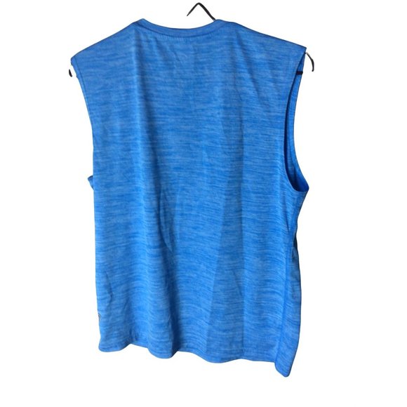 Champion Muscle shirt  Medium Blue   EUC - Picture 3 of 4